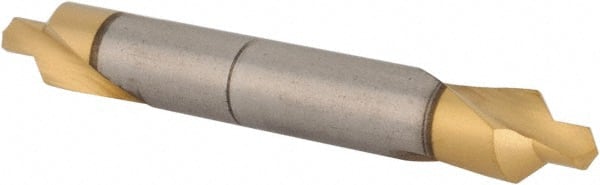 Hertel - #3 Plain Cut 90° Incl Angle High Speed Steel Combo Drill & Countersink - USA Tool & Supply