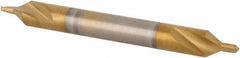 Hertel - #4 Plain Cut 82° Incl Angle High Speed Steel Combo Drill & Countersink - USA Tool & Supply