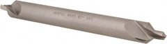 Hertel - #6 Plain Cut 82° Incl Angle High Speed Steel Combo Drill & Countersink - USA Tool & Supply