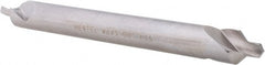 Hertel - #6 Plain Cut 90° Incl Angle High Speed Steel Combo Drill & Countersink - USA Tool & Supply