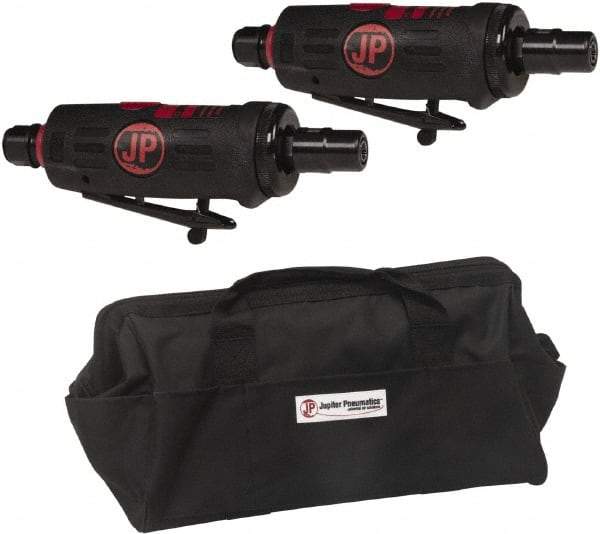 PRO-SOURCE - 4 CFM, Straight Die Grinder Kit - 113.28 LMP, 25,000 RPM, 6.2 bar Air Pressure, 90 psi Air Pressure - USA Tool & Supply