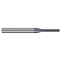 Variable Helix End Mills for Medium Alloy Steels - Finishers - 0.0700″ Cutter Diameter × 0.2100″ Length of Cut Carbide Square End Mill Finisher for Medium Alloy Steels, 5 Flutes, AlTiN Nano Coated