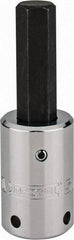 Proto - 1/2" Drive, 5/8" Hex Bit Socket - 4" OAL, 2" Bit Length, Tethered - USA Tool & Supply