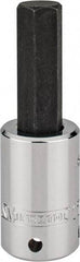 Proto - 1/2" Drive, 17mm Hex Bit Socket - 4" OAL, 2" Bit Length, Tethered - USA Tool & Supply