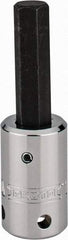 Proto - 1/2" Drive, 1/2" Hex Bit Socket - 3-5/8" OAL, 1-7/8" Bit Length, Tethered - USA Tool & Supply