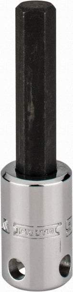 Proto - 3/8" Drive, 9mm Hex Bit Socket - 2-23/32" OAL, 1-5/8" Bit Length, Tethered - USA Tool & Supply