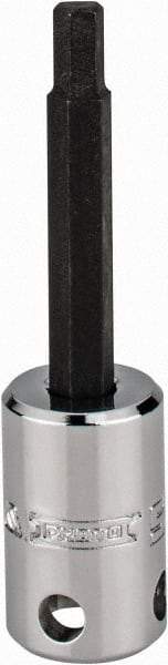 Proto - 3/8" Drive, 5mm Hex Bit Socket - 2-23/32" OAL, 1-5/8" Bit Length, Tethered - USA Tool & Supply