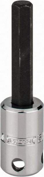Proto - 3/8" Drive, 5/16" Hex Bit Socket - 2-23/32" OAL, 1-5/8" Bit Length, Tethered - USA Tool & Supply