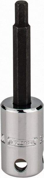 Proto - 3/8" Drive, 3/16" Hex Bit Socket - 2-23/32" OAL, 1-5/8" Bit Length, Tethered - USA Tool & Supply