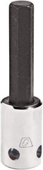 Proto - 1/2" Drive, 12mm Hex Bit Socket - 3-1/4" OAL, 1-3/4" Bit Length, Tethered - USA Tool & Supply