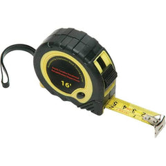 Ability One - 16' x 3/4" Tape Measure - 1/16" Graduation - USA Tool & Supply
