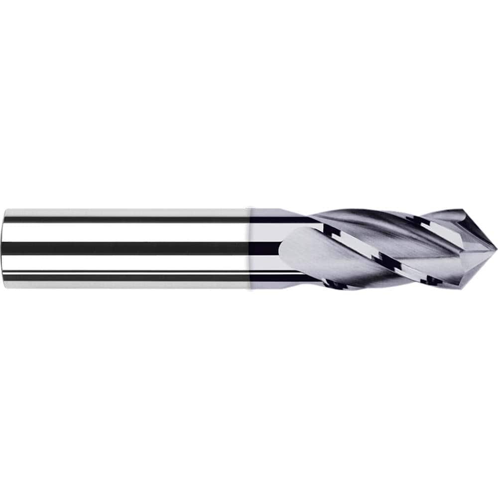 Harvey Tool - Drill Mills; Material: Solid Carbide ; Mill Diameter (Inch): 1 ; Mill Diameter (Decimal Inch): 1.0000 ; Shank Diameter (Inch): 1 ; Shank Diameter (Decimal Inch): 1.0000 ; Length of Cut (Inch): 2 - Exact Industrial Supply