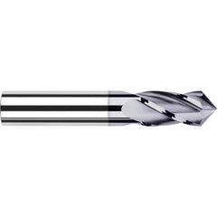 Harvey Tool - 1/4" Diam, 3/4" LOC, 4 Flute 100° Point Angle Solid Carbide Drill Mill - Exact Industrial Supply