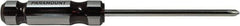 Paramount - #3, 10-11/16" OAL, Standard Phillips Screwdriver - 6" Blade Length, Round Shank, Acetate Handle - USA Tool & Supply