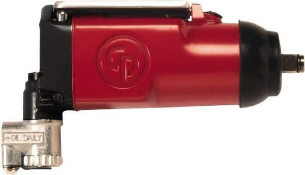 Chicago Pneumatic - 3/8" Drive, 9,500 RPM, 90 Ft/Lb Torque Impact Wrench - Butterfly Handle, 1,400 IPM, 13 CFM, 90 psi, 1/4" NPT Inlet - USA Tool & Supply