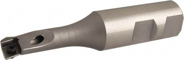 Hertel - 9.75mm Min Bore Diam, 75mm OAL, 16mm Shank Diam, Indexable Boring Bar - 30mm Max Bore Depth - USA Tool & Supply