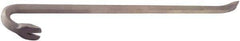 Ampco - 30" OAL Wrecking Bar - 1-9/16" Wide, Aluminum Bronze - USA Tool & Supply