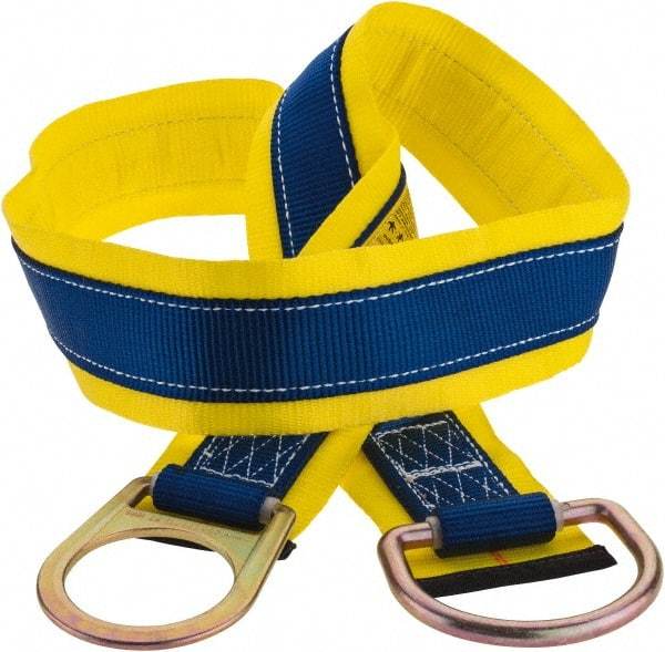 PRO-SAFE - 6' Long, D-Ring Anchor Sling - Polyester - USA Tool & Supply