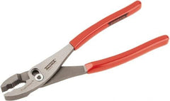 Proto - 10" OAL, 2-11/64" Jaw Length, 1-13/32" Jaw Width, Slip Joint Combination Pliers - 2 Positions, Serrated Jaw, Regular Nose Head, Standard Tool - USA Tool & Supply