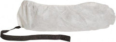 Dupont - Size L, SureStep, Standard Shoe Cover - White, Non-Chemical Resistant - USA Tool & Supply