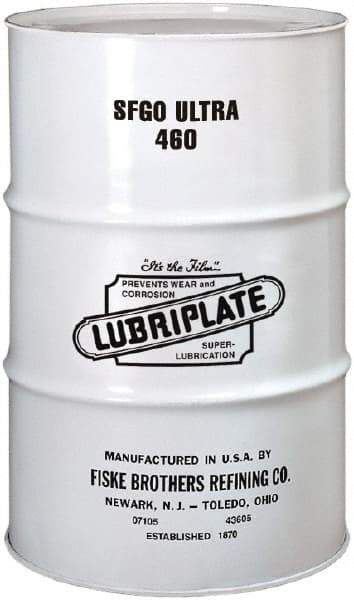 Lubriplate - 55 Gal Drum, Synthetic Gear Oil - 10°F to 380°F, 2143 SUS Viscosity at 100°F, 211 SUS Viscosity at 210°F, ISO 460 - USA Tool & Supply