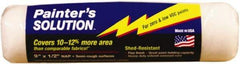 Wooster Brush - 1/2" Nap, 9" Wide Paint Roller Cover - Semi-Rough Texture, Woven - USA Tool & Supply