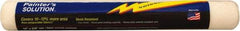 Wooster Brush - 3/8" Nap, 18" Wide Paint Roller Cover - Medium Texture, Woven - USA Tool & Supply