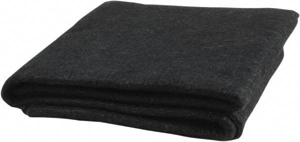Steiner - 6' High x 6' Wide x 0.15" Thick Carbonized Fiber Welding Blanket - Black - USA Tool & Supply