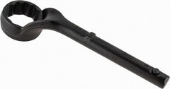 Proto - 2-3/8" 12 Point Pull Wrench - Single End, 13-3/4" OAL, Steel, Black Finish - USA Tool & Supply