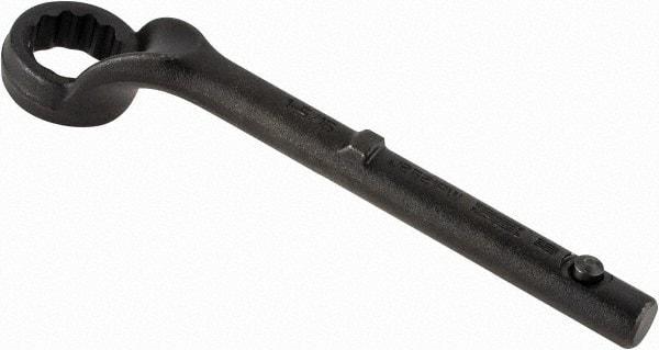 Proto - 1-5/16" 12 Point Pull Wrench - Single End, 10-13/16" OAL, Steel, Black Finish - USA Tool & Supply