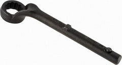 Proto - 1-5/16" 12 Point Pull Wrench - Single End, 10-13/16" OAL, Steel, Black Finish - USA Tool & Supply