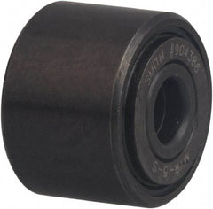 Accurate Bushing - 17mm Bore, 40mm Roller Diam x 21mm Width, Carbon Steel Yoke Cam Follower - 14,200 N Dynamic Load Capacity - USA Tool & Supply