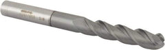 Accupro - 3/8" Diam, 1-3/4" LOC, 3 Flute Solid Carbide Ball End Mill - nACRo Finish, Single End, 4" OAL, 3/8" Shank Diam, Spiral Flute - USA Tool & Supply