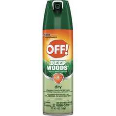 OFF! - 4 oz 25% DEET Aerosol Spray - For Mosquitoes, Ticks, Biting Flies, Gnats, Chiggers - USA Tool & Supply