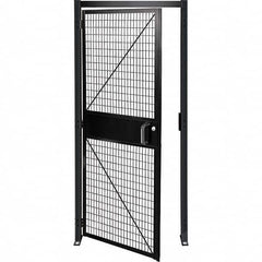 Folding Guard - Temporary Structure Doors Type: Hinged Door Width (Feet): 4 - USA Tool & Supply