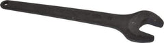 Facom - 30mm Standard Service Open End Wrench - 10-1/4" OAL, Single End, Black Finish, 15° Head Angle - USA Tool & Supply