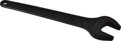 Facom - 38mm Standard Service Open End Wrench - 12-19/32" OAL, Single End, Black Finish, 15° Head Angle - USA Tool & Supply