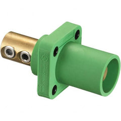 Hubbell Wiring Device-Kellems - Single Pole Plugs & Connectors Connector Type: Male End Style: Male - USA Tool & Supply