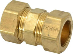 Parker - 7/8" OD, Brass Union - 75 Max Working psi, -65 to 250°F, Comp x Comp Ends - USA Tool & Supply