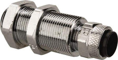 Parker - 3/8" OD, Bulkhead Coupler Body - 150 Max Working psi, 0 to 150°F, - USA Tool & Supply