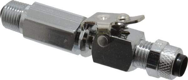 Parker - 1/4" OD, Single End Shutoff Pipe - 150 Max Working psi, 0 to 150°F, - USA Tool & Supply