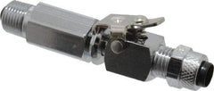 Parker - 1/4" OD, Single End Shutoff Pipe - 150 Max Working psi, 0 to 150°F, - USA Tool & Supply