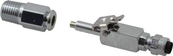 Parker - 1/4" OD, Double End Shutoff Pipe - 150 Max Working psi, 0 to 150°F, - USA Tool & Supply