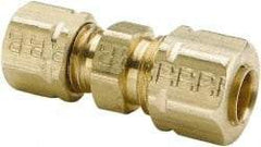 Parker - 7/8" OD, Brass Union - -65 to 250°F, Comp x Comp Ends - USA Tool & Supply