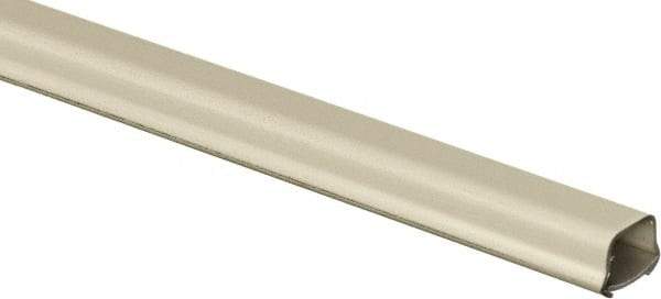 Hubbell Wiring Device-Kellems - 120 Inch Long x 4-3/4 Inch Wide x 1.62 Inch High, Rectangular Raceway Base - Ivory, For Use with HBL4750 Series Raceways - USA Tool & Supply