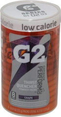 Gatorade - 0.52 oz Packet Grape Activity Drink - Powdered, Yields 20 oz - USA Tool & Supply