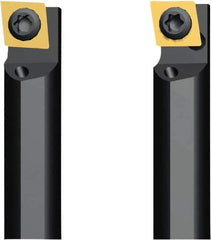 Seco - 6.5mm Min Bore Diam, 70mm OAL, 6mm Shank Diam, A-SCFD Indexable Boring Bar - 10.2mm Max Bore Depth, CDCB 04T0.. Insert, Screw Holding Method - USA Tool & Supply