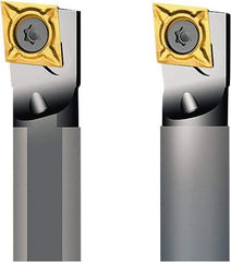 Seco - 22mm Min Bore Diam, 180mm OAL, 16mm Shank Diam, A-SCLC Indexable Boring Bar - 22mm Max Bore Depth, CC.. 0602.. Insert, Screw Holding Method - USA Tool & Supply