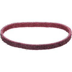 Dynabrade - 1/4" Wide x 12" OAL, Aluminum Oxide Abrasive Belt - Aluminum Oxide, Medium, Nonwoven, Cloth Backing, Wet/Dry - USA Tool & Supply