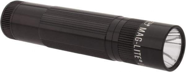 Mag-Lite - LED Bulb, 172 Lumens, Industrial/Tactical Flashlight - Black Aluminum Body, 3 AAA Alkaline Batteries Included - USA Tool & Supply